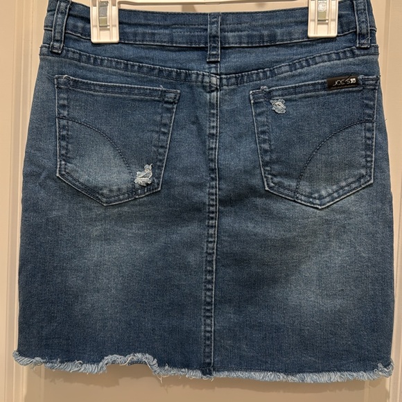 Joe’s Jeans Girls size 12 cutoff denim jean skirt - Picture 6 of 12